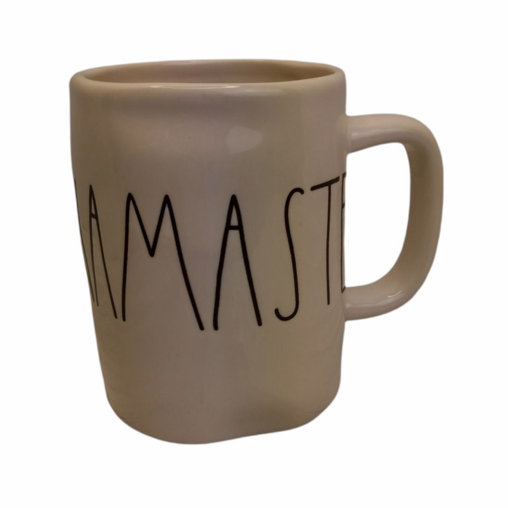 Rae Dunn Coffee Cup "Namaste" - Farmhouse Style Mug